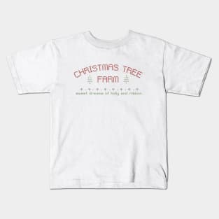 In my heart is a Christmas Tree Farm! Kids T-Shirt